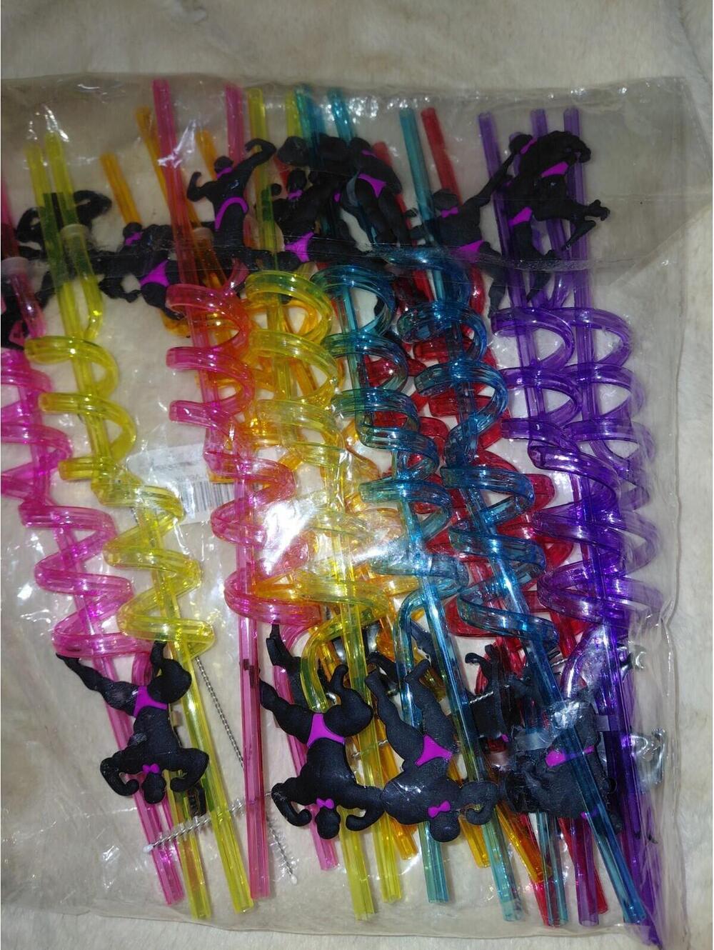 24 Bachelorette straws men dancer - Picture 3 of 3
